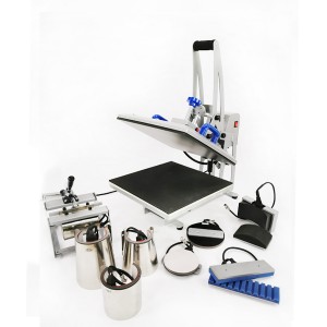 Auto Open Combo 8in1 Heat Press Machine CH1808