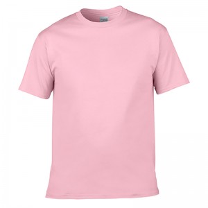 Gildan Sublimation Printing Heat Transfer Blanks Cotton Custom T-shirt G63000 (Pink)