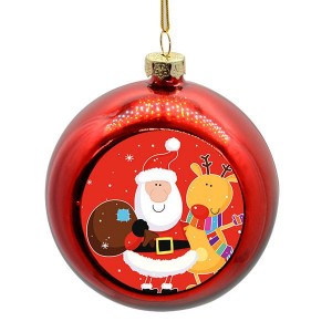 Main Produk Dekorasi Natal Bola Colorful bola Xmas Tree Baubles untuk Natal