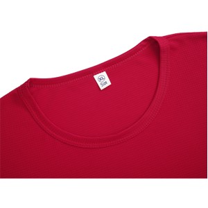 Poliéster cores em torno do pescoço camisa do costume t impressão de secagem rápida camisetas 7009