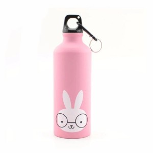 Reisen Schlank Sport Edelstahl-Wasser-Rosa beste Sublimation Blank Flasche