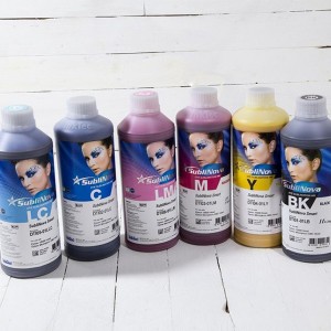 High Quality Dye-pemejalwapan Dakwat 1 L / CMYK Botol