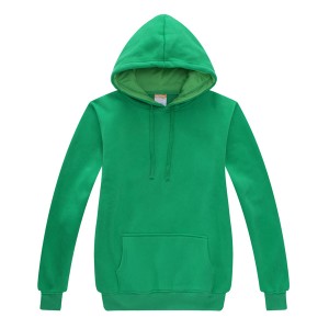 Anak disisir 400g katun hoodie tanpa zipper YF-C7C