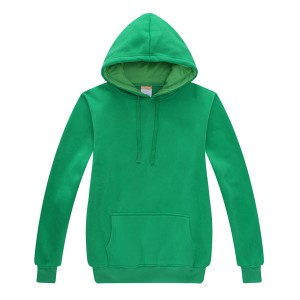 Criança penteado 400g hoodie do algodão sem zíper YF-C7c