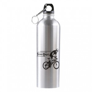 Travel Slim Sports Stainless Steel Water Sublimation Bottle with Storage