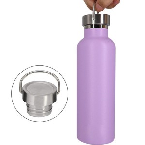 Chất lượng nước Phun thép không gỉ Thăng hoa Trống Chai 600ml