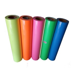 Wholesale PU fluorescent heat transfer vinyl N28-N32