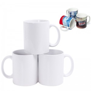 11oz Murah peribadi pemejalwapan Blank Bulk Ceramic Mug Kopi