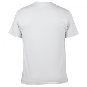 Gildan Sublimation Printing Heat Transfer Blank O-neck 180G Custom T-shirt G76000 (Light Gray)