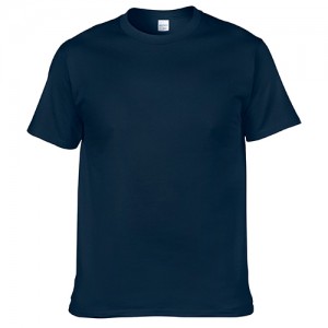 Gildan Sublimation Printing Heat Transfer Blank O-neck 180G Custom T-shirt G76000 (Dark Blue)