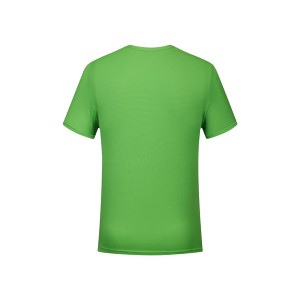 男性空白のTシャツポリエステルラウンドネック速乾性のTシャツ7009