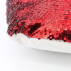 Herzform Kissen Liebe Fancy Reversible Sequin Reisekissen