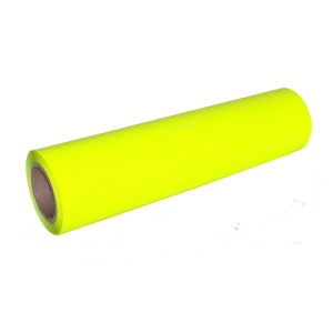 PU lower-elastic fluorescent heat transfer vinyl