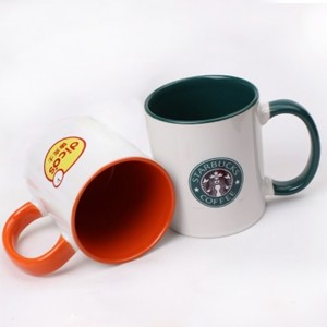 15 oz Sublimation Meilleur revêtement en céramique Tasse en céramique d'impression tasse de souvenir