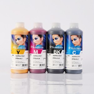 高品質昇華型インク1 L /ボトルCMYK