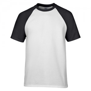 Gildan O-neck  Short Sleeve Cotton Sublimation Printing Heat Transfer Blank Raglan T-shirt G76500