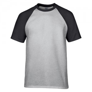 Gildan O-neck  Short Sleeve Cotton Sublimation Printing Heat Transfer Blank Raglan T-shirt G76500