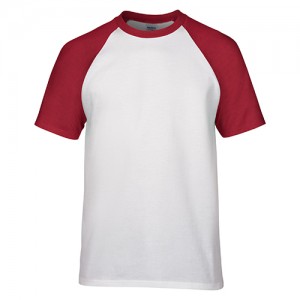 Gildan O-neck  Short Sleeve Cotton Sublimation Printing Heat Transfer Blank Raglan T-shirt G76500