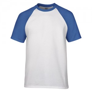 Gildan O-neck  Short Sleeve Cotton Sublimation Printing Heat Transfer Blank Raglan T-shirt G76500