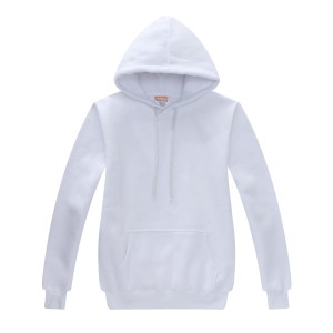 Colorking disisir kapas hoodie tanpa zipper YF-C7M