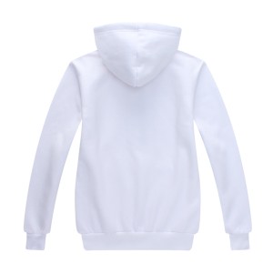 Colorking hoodie do algodão penteado sem zíper YF-C7M