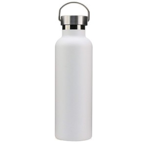 Qualité de l'eau de pulvérisation en acier inoxydable Sublimation blanc bouteille 600ml
