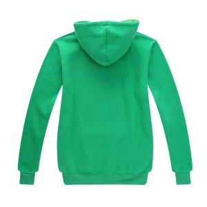 Colorking hoodie do algodão penteado sem zíper YF-C7M