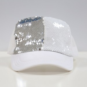 Caps Fabricante alta calidad de brillo de Bling de béisbol Gorra de béisbol de la lentejuela
