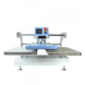 Double Station Pneumatic Auto Heat Press Machin...