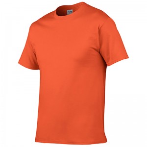 Gildan Sublimation Printing Blanks Cotton Custom T-shirt G63000 (Orange)