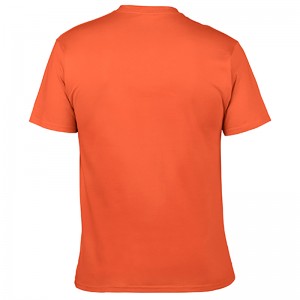 Gildan Sublimation Printing Blanks Cotton Custom T-shirt G63000 (Orange)