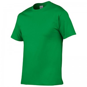 Gildan Sublimation Printing Blanks Cotton Custom T-shirt G63000 (Green)