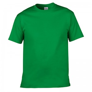 Gildan Sublimation Printing Blanks Cotton Custom T-shirt G63000 (Green)