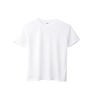 Children Quick Dry Short Sleeve Polyester Gildan Sublimation Heat Transfer Blank T-shirt G4BI00B (White)