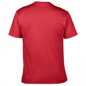 Gildan Sublimation Printing Heat Transfer Blanks Cotton Custom T-shirt G63000 (Red)